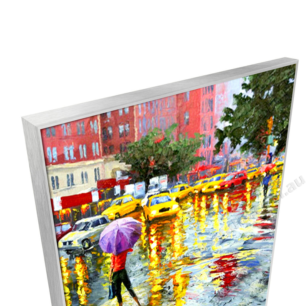 Silver Floating Frame