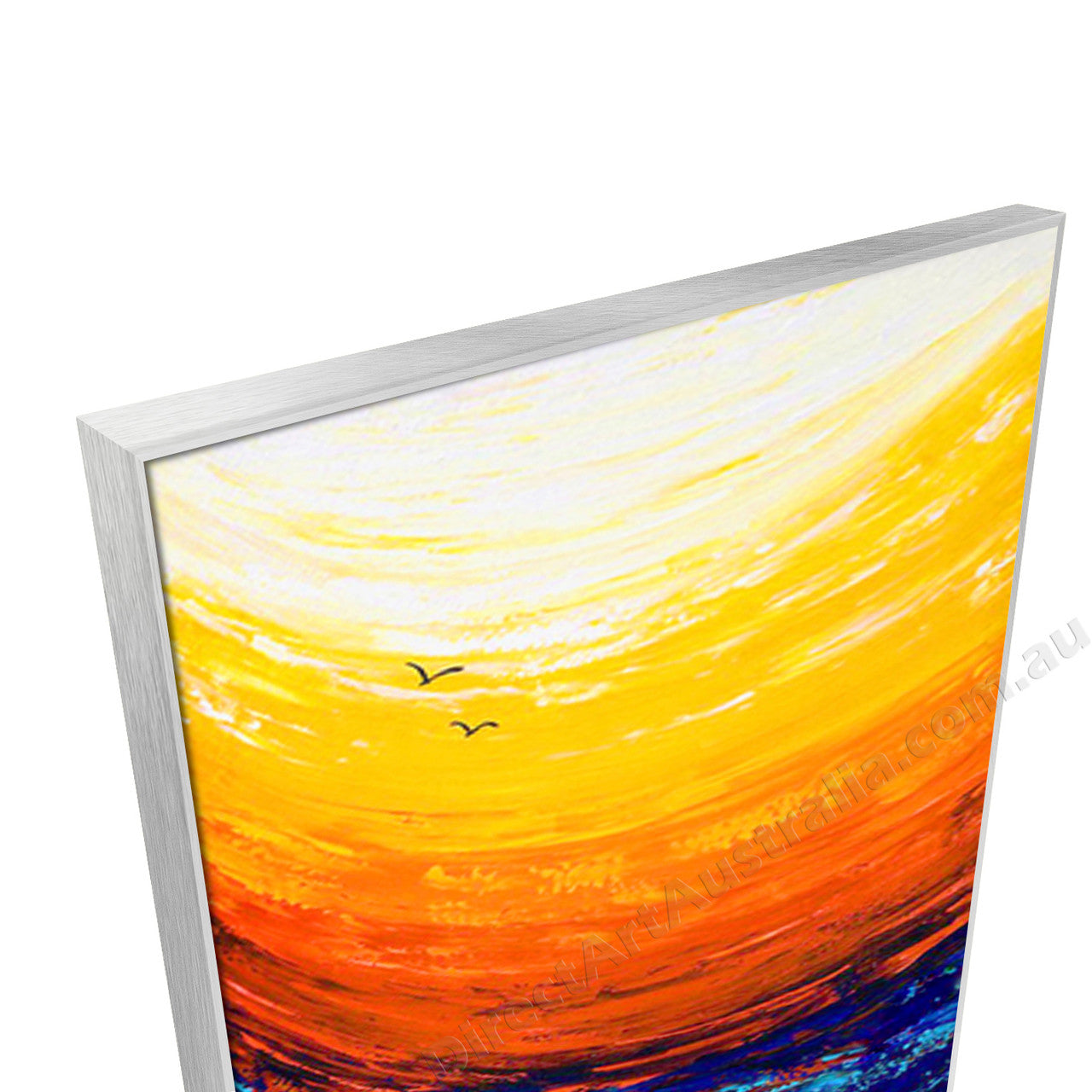 Silver Floating Frame