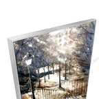 Silver Floating Frame