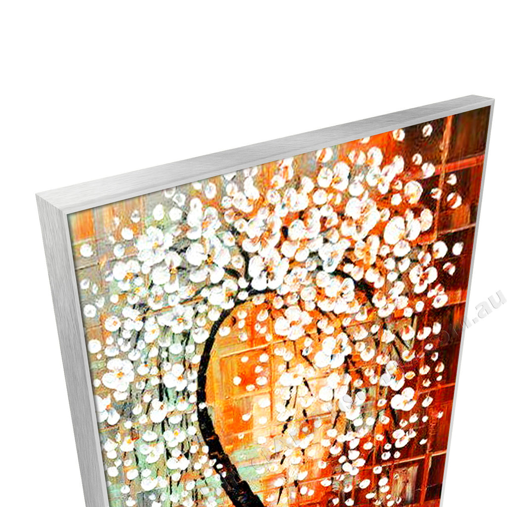 Silver Floating Frame