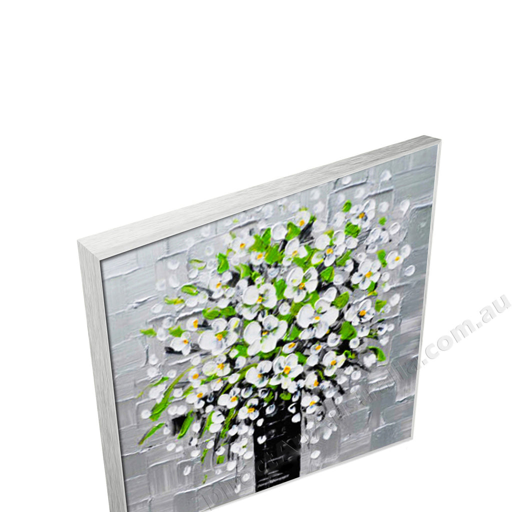 Silver Floating Frame