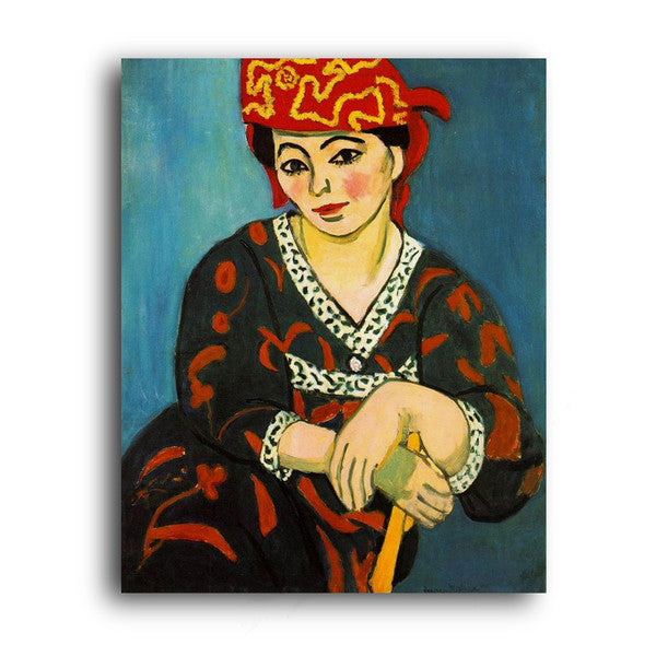 Matisse | The Red Madras Headress
