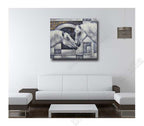 Amour on the wall