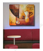 Coffee on the wall