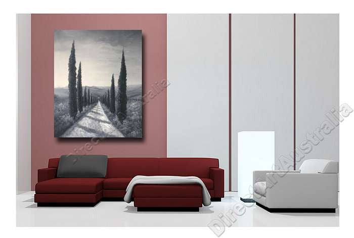 Coniferous Trees on the wall