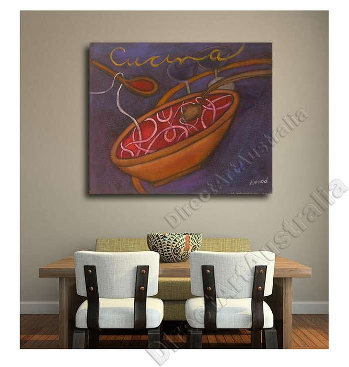 Fine Dining on the wall