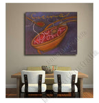 Fine Dining on the wall