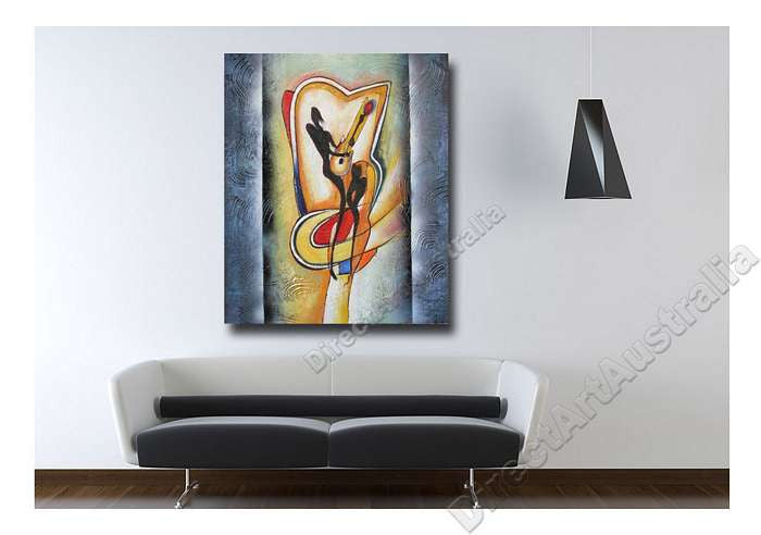 Fretted Neck on the wall