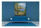 Heaven on Earth on the wall