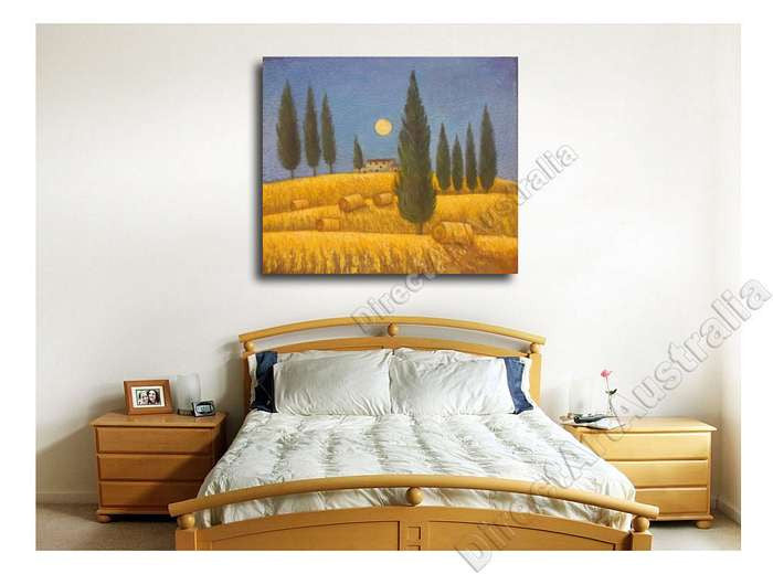 Idyllic Scene on the wall