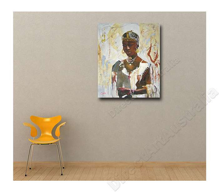 Princess on the wall