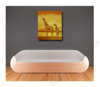 Safari on the wall