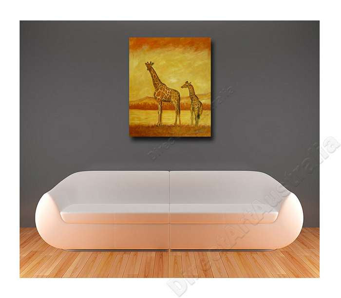 Safari on the wall