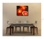 Tangerine on the wall