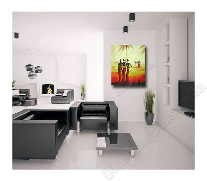 Three Ladies on the wall