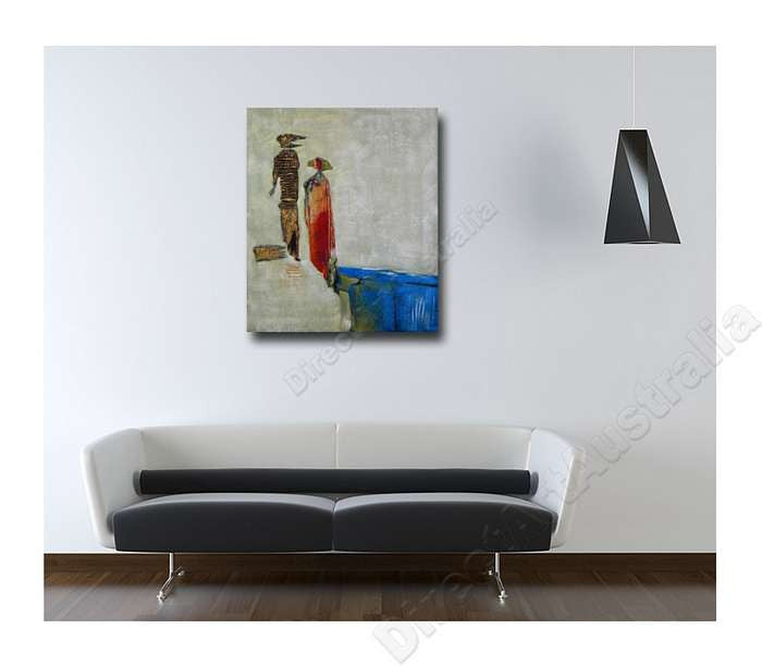 Travelers on the wall