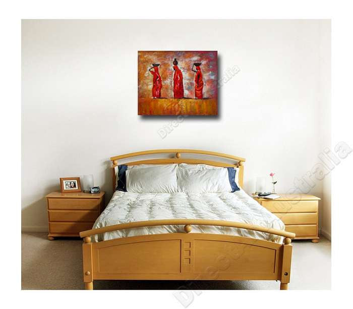 Women of Africa on the wall