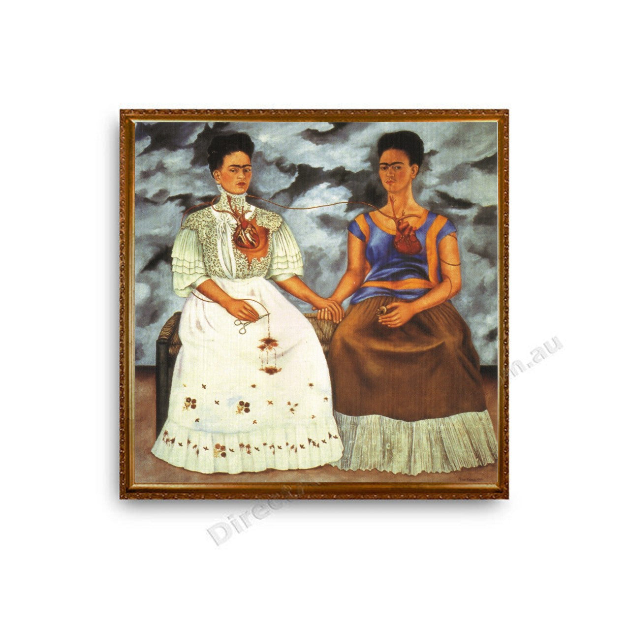 The Two Fridas Gold A1 Frame