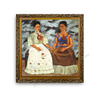The Two Fridas Gold Ornate Outer Frame