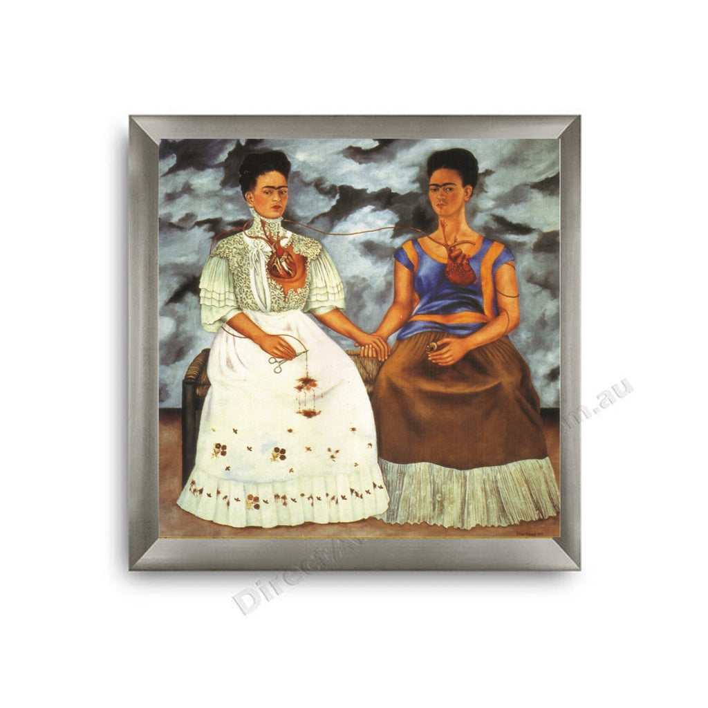 The Two Fridas Modern Flat Silver