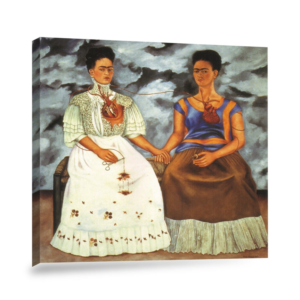 The Two Fridas Stretched Ready to Hang Gallery Wrap