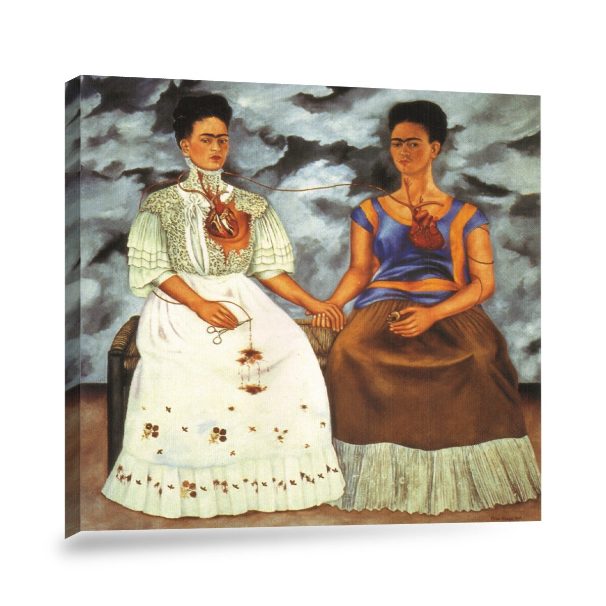 The Two Fridas Stretched Ready to Hang Gallery Wrap