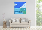 Brooke Howie | Blue Sky on the wall