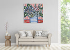 Brooke Howie | Red Lattice Still Life on the wall