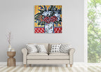 Brooke Howie | Red Roses Still Life on the wall