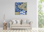 Brooke Howie | Yellow Floral Still Life on the wall