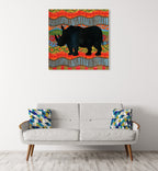 African Animal IV Wall Art Print on the wall