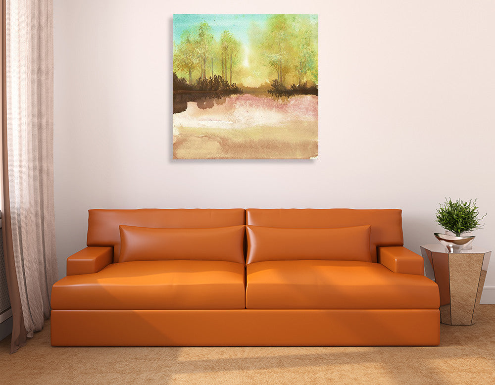 Autumn Shadows II Wall Art Print on the wall