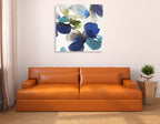 Blue Velvet II Wall Art Print on the wall