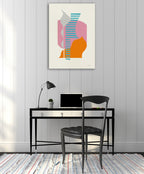 Boardwalk Wall Art Print on the wall