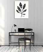 Botanical Sketches III Wall Art Print on the wall