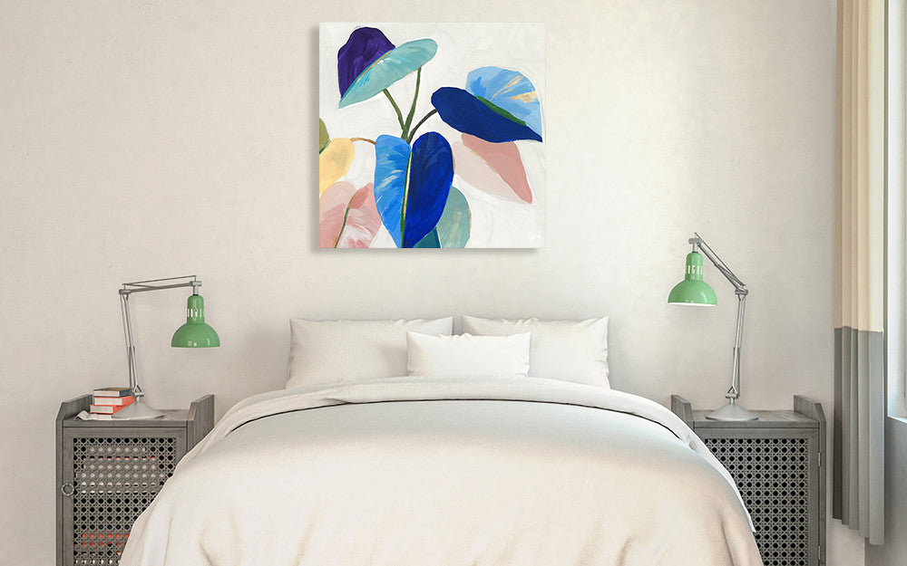 Bright Mood II Wall Art Print on the wall