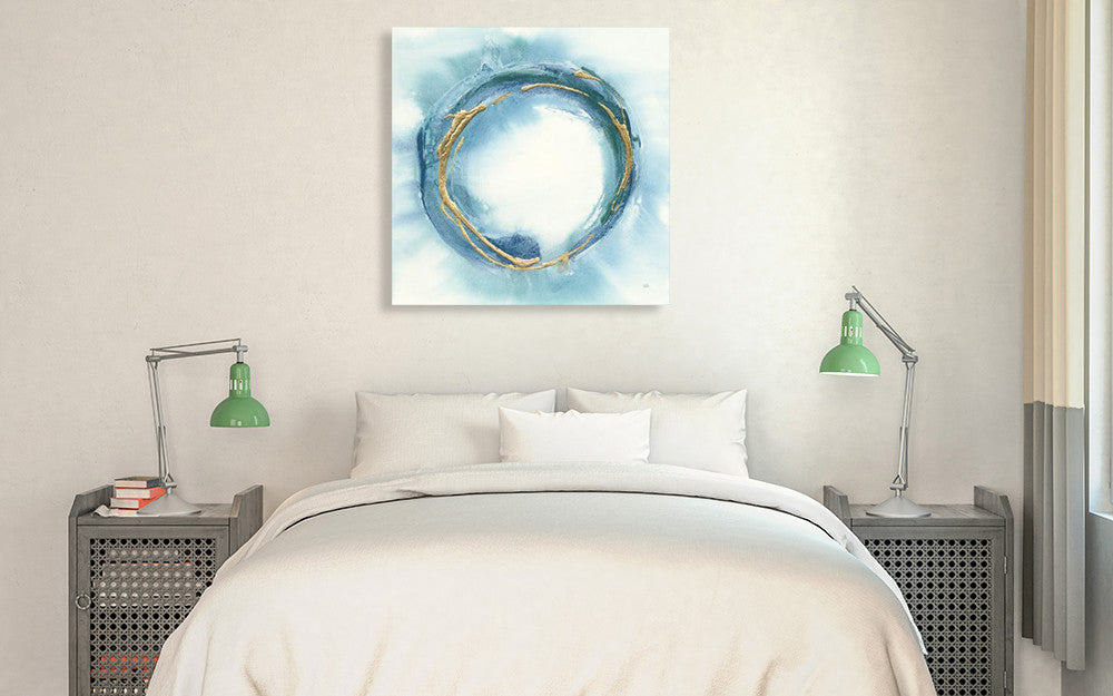 Buddha Enso Wall Art Print on the wall
