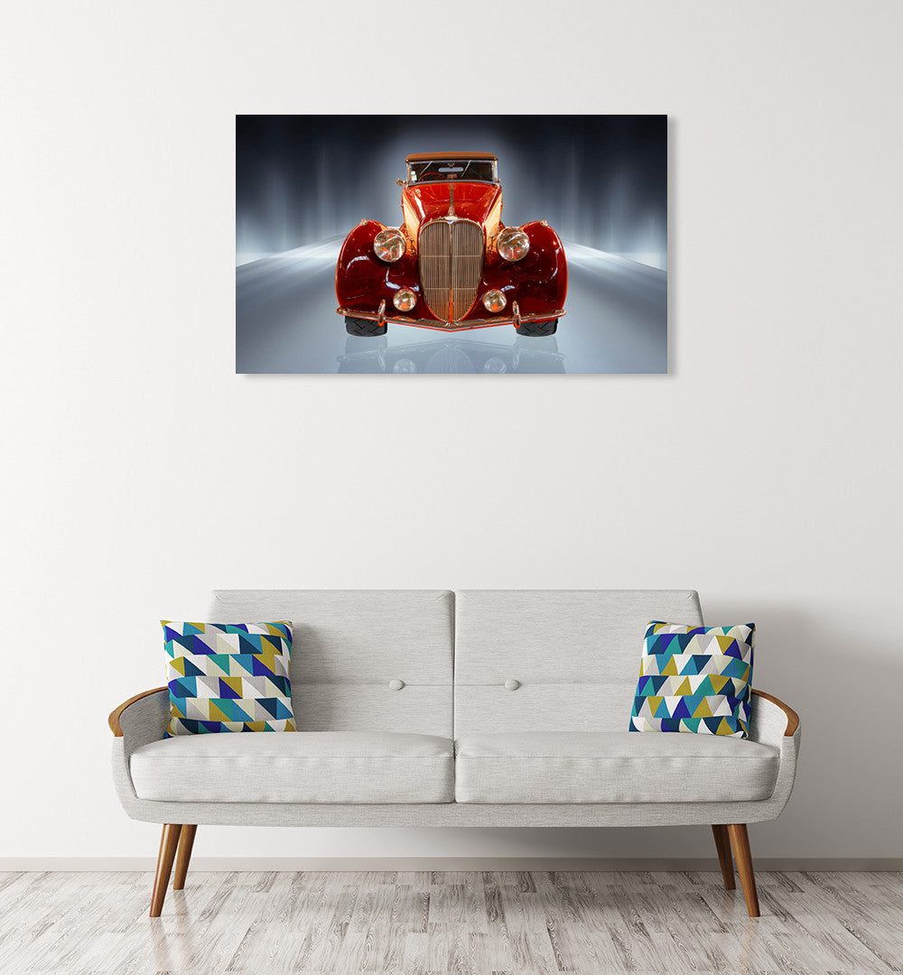 Car Collection 8 Wall Art Print on the wall