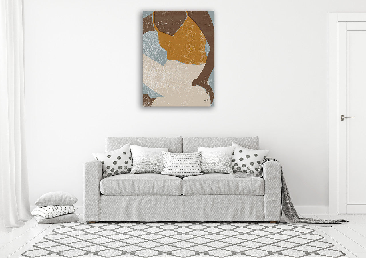 Casual III Wall Art Print on the wall