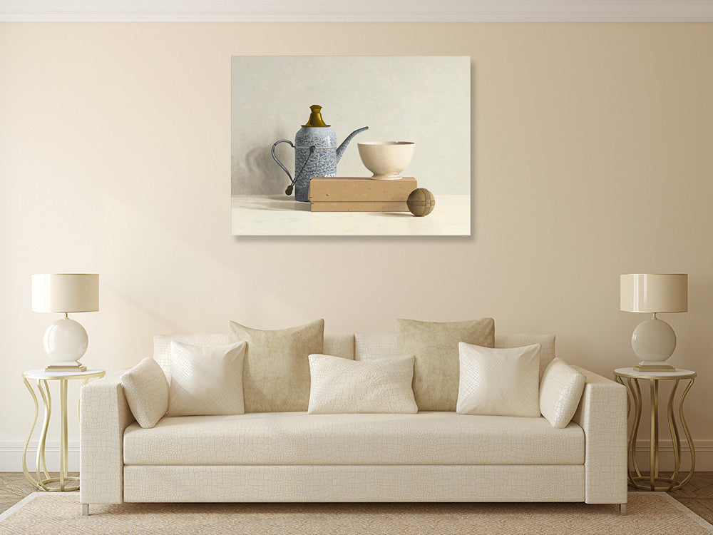 Chinese Puzzle Wall Art Print on the wall