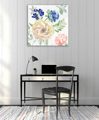 Coastline Botanical II Wall Art Print on the wall