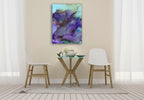 Colorful Evolution Wall Art Print on the wall