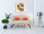 Desert Still Life II Wall Art Print on the wall