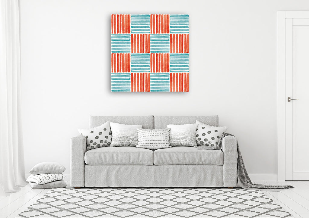 Down on the Farm Step A Wall Art Print on the wall
