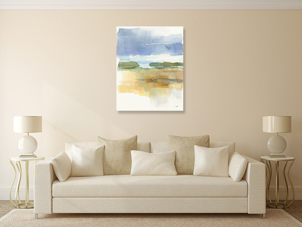 The Dusk Wall Art Print on the wall