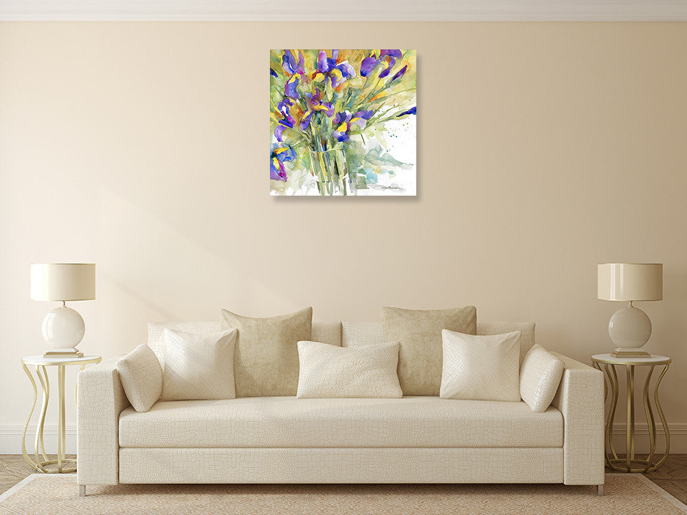 Fiesta Wall Art Print on the wall