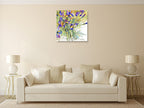 Fiesta Wall Art Print on the wall