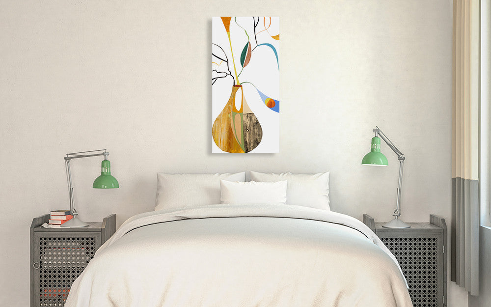 Flora Botanica II Wall Art Print on the wall
