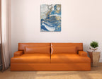 Fluid Memories II Wall Art Print on the wall