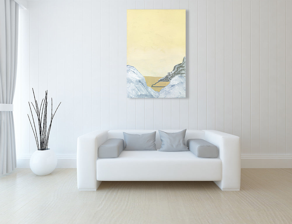 Formations V Wall Art Print on the wall
